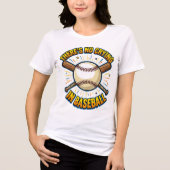野球で泣くな トライブレンドTシャツ (正面)