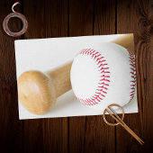 野球とこうもりのクローズアップ写真 薄葉紙