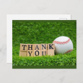 野球とこうもり感謝してい。君は緑の言葉を使う  ポストカード (正面/裏面)