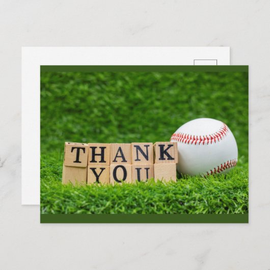 野球とこうもり感謝してい。君は緑の言葉を使う  ポストカード (正面/裏面)