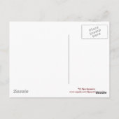 野球とクロス野球こうもり ポストカード (裏面)