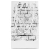 野球とグローブ付きゴールデンレトリバー スモールペーパーバッグ (裏面)