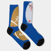 野球とフットボールのミックス ソックス (右)