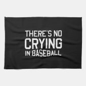 野球に泣き叫びがありません キッチンタオル (横)