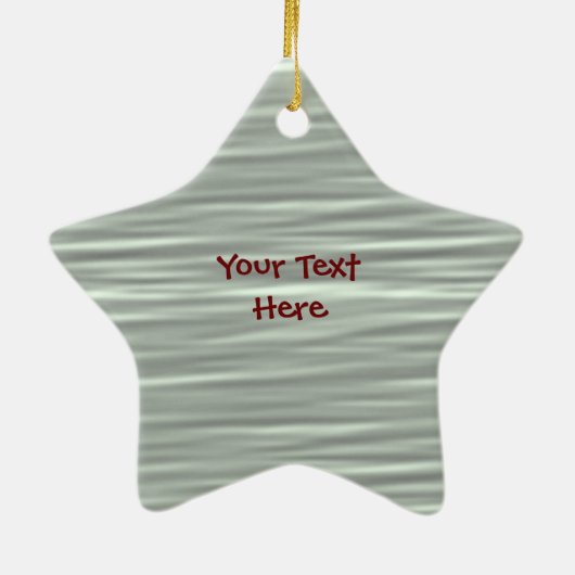 野球のお母さんのかわいくカスタマイズ可能なオーナメント セラミックオーナメント (裏面)