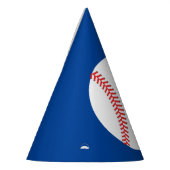 野球のかわいいスポーツの第1誕生会 パーティーハット (左)