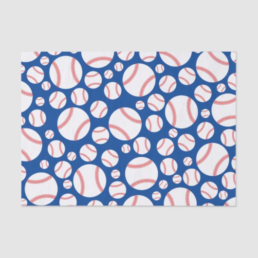 野球のかわいいスポーツの第1誕生会 薄葉紙 (正面)