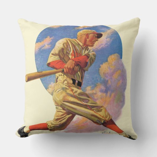 野球のねり粉 クッション (正面)