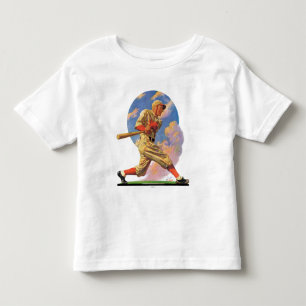 野球のねり粉 トドラーTシャツ