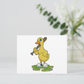 野球のアヒルこうもり ポストカード (スタンド正面)