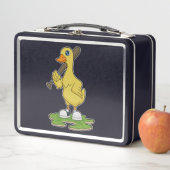 野球のアヒルこうもり メタルランチボックス (インサイチュ)