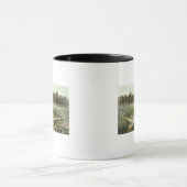 野球のアメリカの国民のゲーム マグカップ (中央)