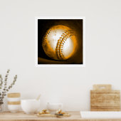 野球のアートワークのポスタープリントUSスポーツポスター ポスター (キッチン)