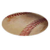 野球のアートワークヴィンテージ カッティングボード (角)