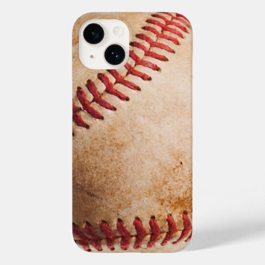 野球のアートワーク Case-Mate iPhoneケース (裏面)