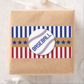 野球のウォーターボトルラベル ラベル (インサイチュ)