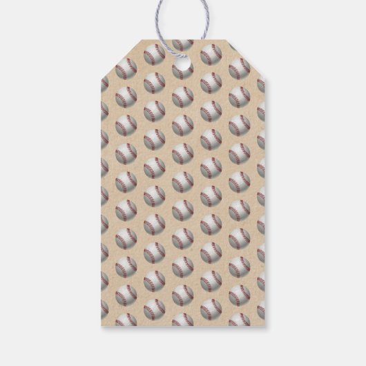 野球のエイジ誕生日 ギフトタグ (裏面)