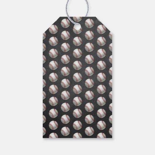 野球のエイジ誕生日 ギフトタグ (裏面)