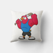 野球のオウムこうもり クッション (裏面)