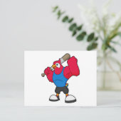 野球のオウムこうもり ポストカード (スタンド正面)