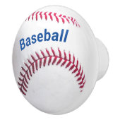 野球のカスタマイズ可能な赤と青 セラミックノブ (右)