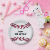 野球のカスタムな紙皿 ペーパープレート (パーティー)