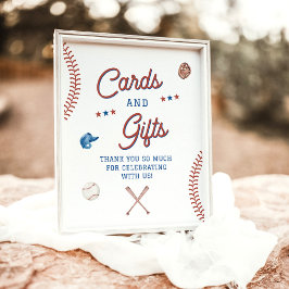 野球のカードとギフトのサイン、ルーキー・オブ・ザ・イヤー ポスター