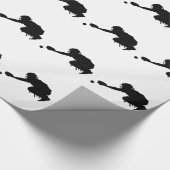 野球のキャッチャー ラッピングペーパー (角)