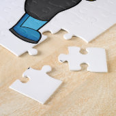 野球のキリンこうもり ジグソーパズル (側面)