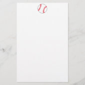 野球のギア 便箋 (正面)