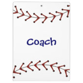 野球のクリップボード クリップボード (裏面)