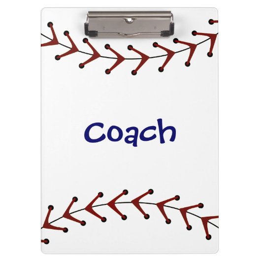 野球のクリップボード クリップボード (正面)