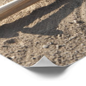 野球のグローブ、ボール、こうもり及び野球ヘルメット ポスター (角)