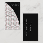 野球のコーチの名刺 名刺 (正面/裏面)