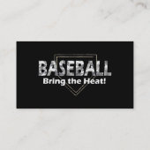 野球のコーチの接触カード コーリングカード (裏面)