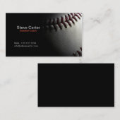 野球のコーチまたはプレーヤーのフィットネスのトレーディングカード 名刺 (正面/裏面)