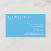 野球のコーチ。 （色はカスタマイズ可能） 名刺 (裏面)