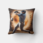 野球のサンダーピッチ クッション (裏面)