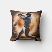 野球のサンダーピッチ クッション (正面)