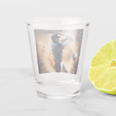 野球のサンダーピッチ ショットグラス (裏面)