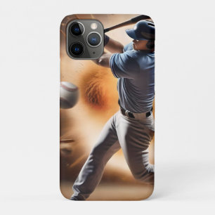 野球のサンダーピッチ iPhone 11 PROケース