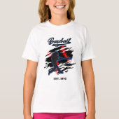 野球のシルエットグラフィックデザイン – 1992年創設 Tシャツ (正面)