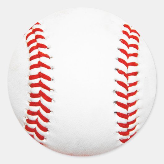 野球のシール ラウンドシール (正面)