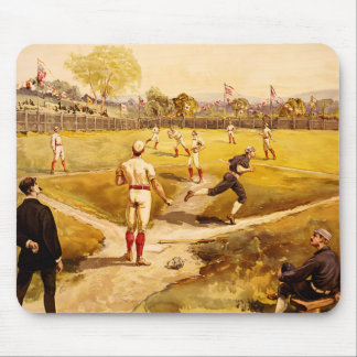 野球のスケッチのmousepad マウスパッド