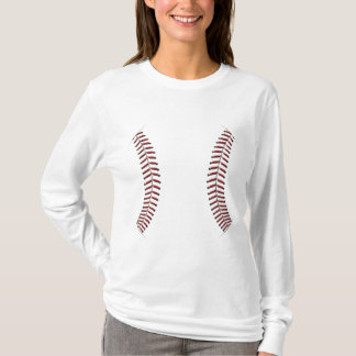 野球のステッチ Tシャツ