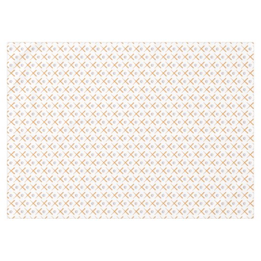 野球のスポーツパターンを練り上げる テーブルクロス (正面(横))