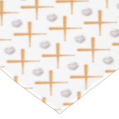 野球のスポーツパターンを練り上げる テーブルクロス (アングル)