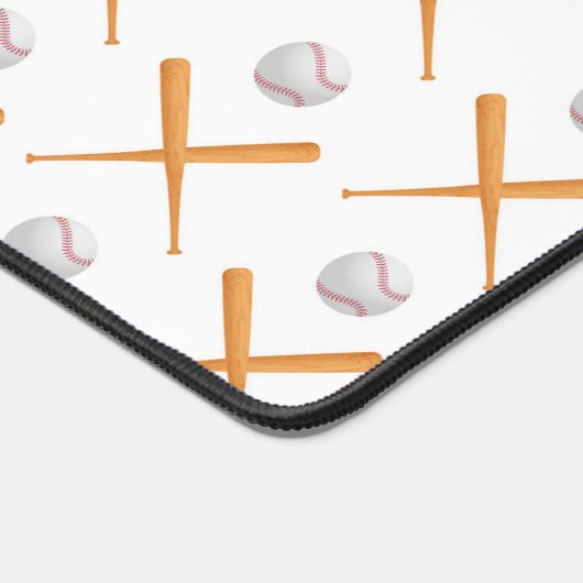 野球のスポーツパターンを練り上げる デスクマット (コーナー)