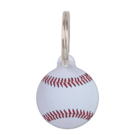 野球のスポーツ ペット　ネームタグ