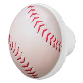 野球のソフトボールの引出しの引き、スポーツのノブ、子供 セラミックノブ (右)
